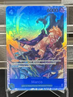 One Piece TCG Marco PRB02-008 Premium Booster Vol. 2 SR English - Image 1