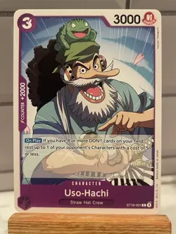 ONE PIECE TCG: Uso-Hachi ST18-001 PURPLE Starter Deck Monkey.D.Luffy - Image 1