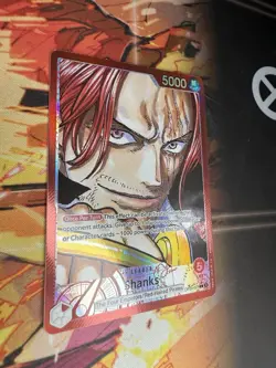OP09-001 Shanks Leader Alt Art One Piece Card Game English TCG - Image 3