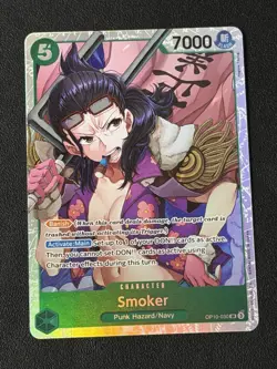 Smoker (030) #OP10-030 Royal Blood- One Piece Card TCG - Image 1