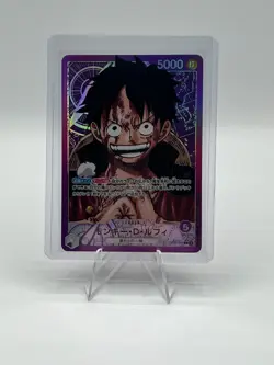 One Piece Cards - Monkey D. Luffy Alt Art Leader - OP01, OP05, OP09, OP11 & OP13 - Image 3