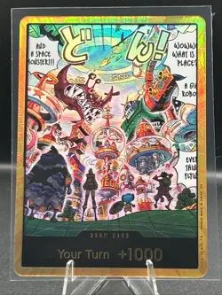 One Piece English - Don!! Card - Egghead Gold DON - OP14 - NM - Image 1