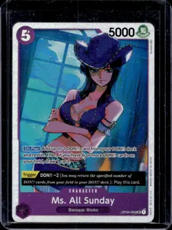 2024 One Piece Wings of The Captain Ms. All Sunday #OP04-064 - Image 1