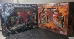 One Piece Illustration Box Vol 5 + Vol 6 Lot Set Of 2 Sealed QTY PRB-02 OP-13 - Image 1