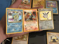 Old Pokemon Cards VINTAGE Rare Collection binder Holo WOTC 1999 & 2000s Era Lot - Image 2