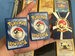 Old Pokemon Cards VINTAGE Rare Collection binder Holo WOTC 1999 & 2000s Era Lot - Image 3