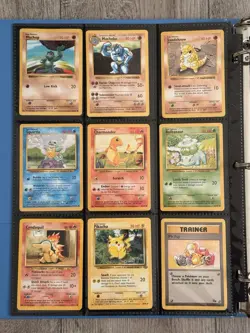 Old Pokemon Cards VINTAGE Rare Collection binder Holo WOTC 1999 & 2000s Era Lot - Image 4