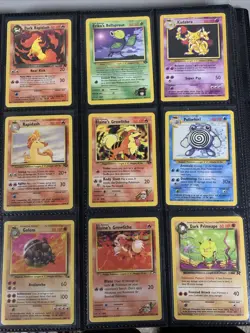 Binder Lot of 94 Pokemon WOTC Era Only VTG Base Set, 1st Edition, and Jumbo Card - Image 3