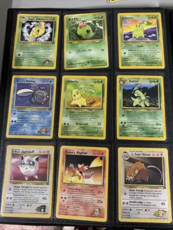 Binder Lot of 94 Pokemon WOTC Era Only VTG Base Set, 1st Edition, and Jumbo Card - Image 4