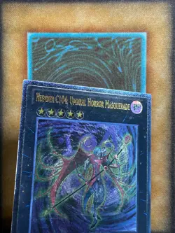 Yugioh Number C104: Umbral Horror Masquerade JOTL-EN056 Ultimate Rare 1st Ed LP - Image 2