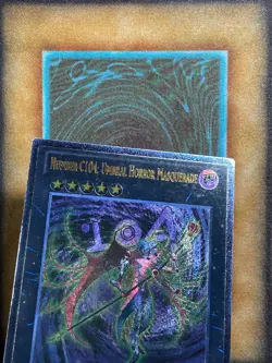 Yugioh Number C104: Umbral Horror Masquerade JOTL-EN056 Ultimate Rare 1st Ed LP - Image 3