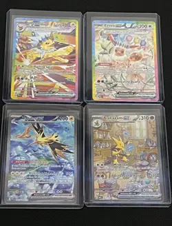 Pokemon 20 Cards Bundle - SIR, IR, FA, Promos Joblot Zapdos, Jolteon Eevee More - Image 2