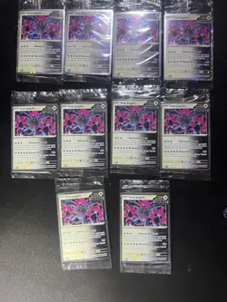 X10 Iron Jugulis - (Cosmos Holo) 158/182 SEALED PROMO Pokemon Cards - Image 1