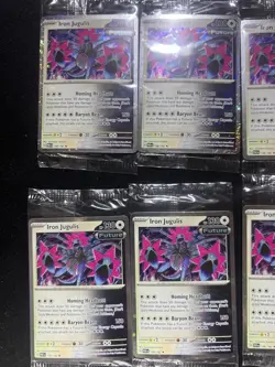 X10 Iron Jugulis - (Cosmos Holo) 158/182 SEALED PROMO Pokemon Cards - Image 2
