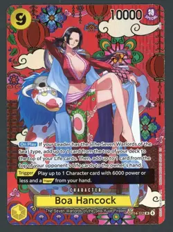 NM/M Boa Hancock (SP) The Azure Sea's Seven OP14-112 EN One Piece Card B13 - Image 1