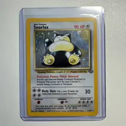 Snorlax Jungle 11/64 Holo Vintage Pokemon Card WOTC - Damaged - Image 4