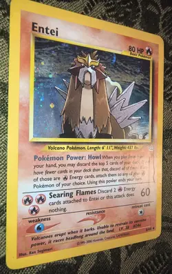 Pokemon Entei Neo Revelation 6/64 Holo Rare Card 80 HP The Pokemon Company - Image 3