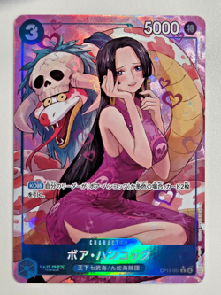 Boa Hancock (Alt Art) OP13-051 R Carrying on His Will ONE PIECE Card ENGLISH NM - Image 1
