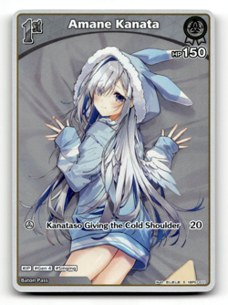 hololive OFFICIAL CARD GAME Amane Kanata (S) - Blooming Radiance - Image 1