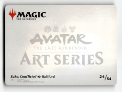 MTG - Zuko, Conflicted Art Card #24 - Art Series: Avatar: The Last Airbender - Image 2