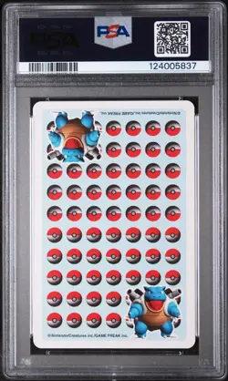 1998 POKEMON STADIUM BLUE VERSION PLAYING CARDS KING OF CLUBS GENGAR PSA 10 - Image 2