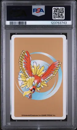 2000 POKEMON GOLD VERSION PLAYING CARDS KING OF CLUBS #212 SCIZOR PSA 10 - Image 2