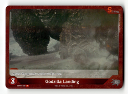 Godzilla Card Game Godzilla Landing (R) - Godzilla VS. Godzilla - Image 1