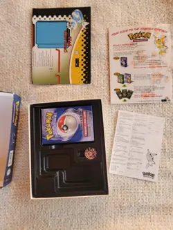 1999 Pokemon Starter Gift Box (Incomplete) Boxes, Playmat, Booklets. No Cards. - Image 4