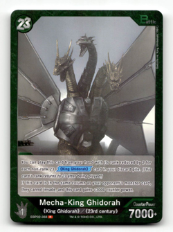 Godzilla Card Game Mecha-King Ghidorah (R) - G: Monsters Raid Again - Image 1