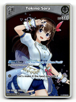 hololive OFFICIAL CARD GAME Tokino Sora (S) - Blooming Radiance - Image 1
