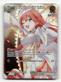 hololive OFFICIAL CARD GAME Magical Girl Miko (SR) hBP02-069 - Quintet Spectrum - Image 1