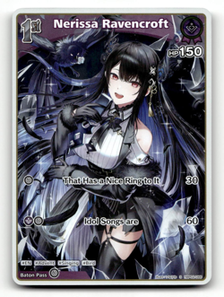 hololive OFFICIAL CARD GAME Nerissa Ravencroft (S) hBP02-066 - Quintet Spectrum - Image 1