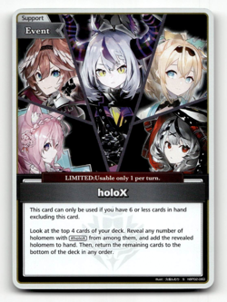 hololive OFFICIAL CARD GAME holoX (S) hBP02-080 - Quintet Spectrum - Image 1