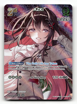 hololive OFFICIAL CARD GAME AZKi (SR) (hBP01-047) - Blooming Radiance - Image 1