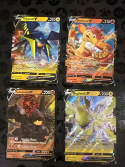 4 Full Art English Pokemon Cards - Image 1