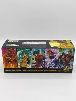 Dragon Ball Super Card Game Fusion World 1st Anniversary Bundle Set Sealed - Image 1