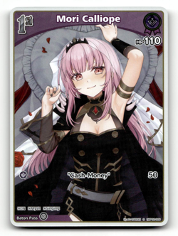 hololive OFFICIAL CARD GAME Mori Calliope (S) hBP02-056 - Quintet Spectrum - Image 1