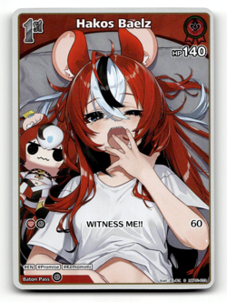 hololive OFFICIAL CARD GAME Hakos Baelz (S) - Blooming Radiance - Image 1