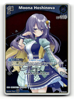 hololive OFFICIAL CARD GAME Moona Hoshinova (S) - Blooming Radiance - Image 1
