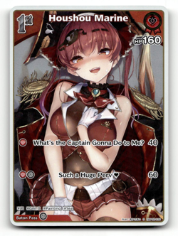 hololive OFFICIAL CARD GAME Houshou Marine (S) hBP02-030 - Quintet Spectrum - Image 1