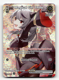 hololive OFFICIAL CARD GAME Magical Girl Chloe (SR) hBP02-074 - Quintet Spectrum - Image 1