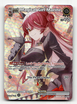 hololive OFFICIAL CARD GAME Magical Girl Marine (SR) hBP02-073 Quintet Spectrum - Image 1