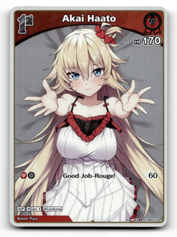 hololive OFFICIAL CARD GAME Akai Haato (S) - Elite Spark - Image 1