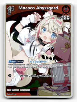 hololive OFFICIAL CARD GAME Mococo Abyssgard (S) - Elite Spark - Image 1