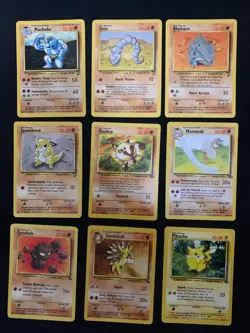 54 VINTAGE POKEMON CARDS LOT - BASE SET, BASE SET 2, FOSSIL, JUNGLE, - LP-MP - Image 4