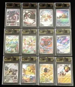 12 Lot OCD 10 Pokemon TCG Chinese Card AR Art Rare kirlia yveltal swablu -FI38 - Image 1