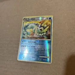 Vaporeon 41/90 HGSS Undaunted Reverse Holo Foil Pokemon Card - HP - Image 1