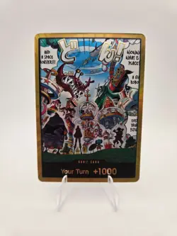 DON!! Card (Egghead) (Gold) The Azure Sea's Seven Foil - Image 1