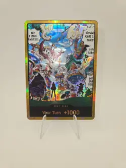 DON!! Card (Egghead) (Gold) The Azure Sea's Seven Foil - Image 3