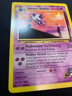 SABRINA'S HAUNTER - 55/132 - GYM CHALLENGE - POKEMON CARD - LP - Image 2
